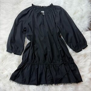 Converse black dress